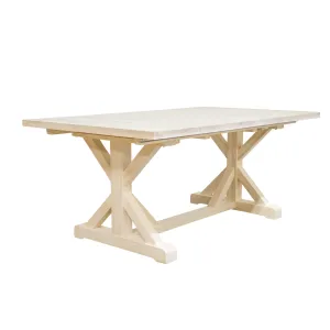 BingLTD - 72" Long 30" Tall Evelyn Extension Dining Table (TT-PD-42721-EXT-RW-UNF)