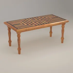 Hereotic Home top Designed Wooden Handmade Dining Table