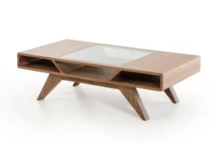 Nova Domus Soria Modern Walnut Coffee Table