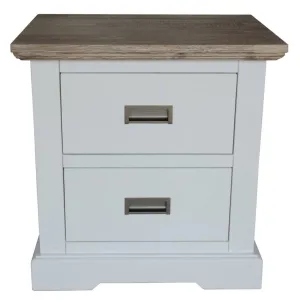 OFFO FOLKESTONE 2 Drawers Bedside Table